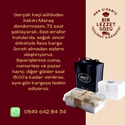 2 KG FISTIKLI YAŞAR BAKLAVA + 2 KG HAKİKİ SADE MARAŞ DONDURMASI 4.700 TL YERİNE 4.500 TL - 2
