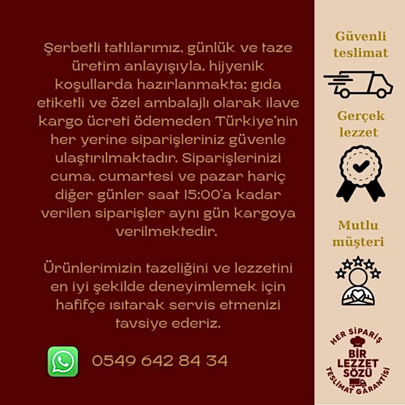 FISTIKLI CİMCİK TATLISI - 2