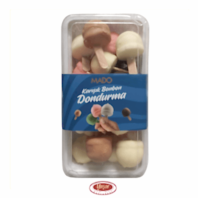 MADO 72 SAAT ŞOKLU ŞEHİRLER ARASI KARIŞIK BONBON DONDURMA (400 GR) - MADO