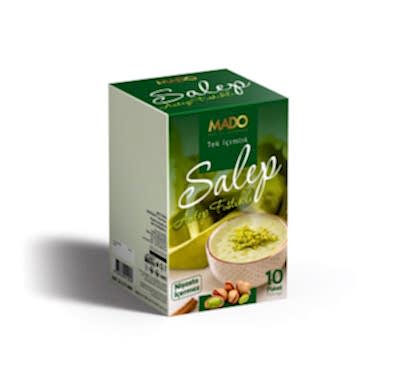 MADO FISTIKLI TEK İÇİMLİK SALEP (10 ADET) - 1