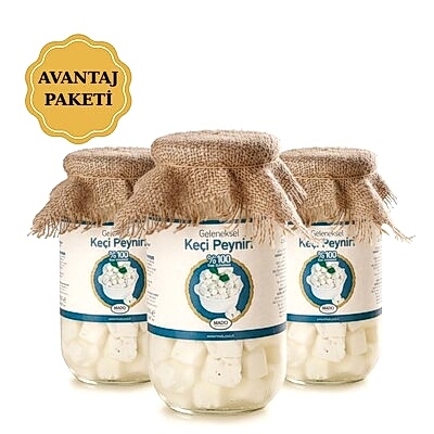 MADO GELENEKSEL MARAŞ KEÇİ PARMAK PEYNİRİ 3 KG 2.550 TL YERİNE 2.390 TL - MADO